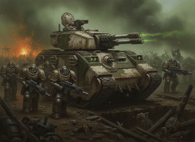 Legion Sicaran Battle Tank — unit artwork