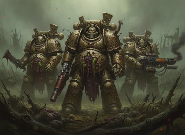 Plague Marines — Warhammer wallpaper