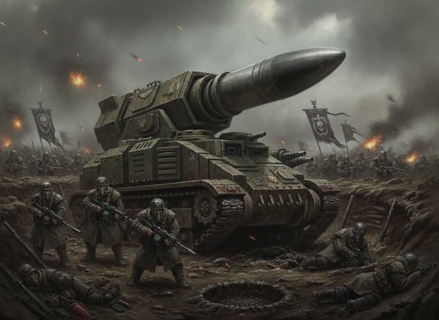 Deathstrike Missile Launcher — Warhammer wallpaper