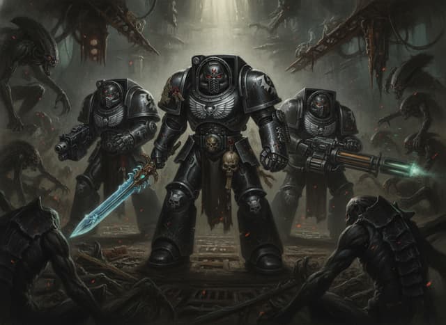 Deathwatch Terminators — Warhammer wallpaper