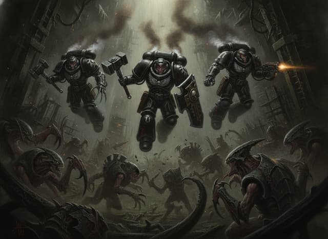 Vanguard Veterans — Warhammer wallpaper