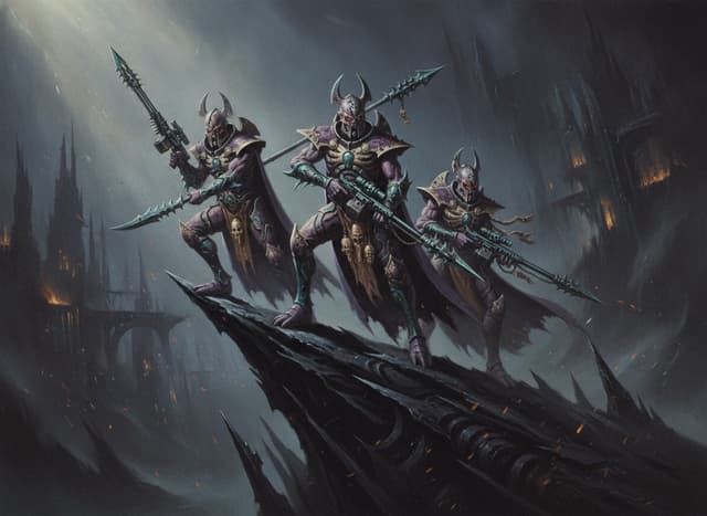 Kabalite Warriors — Warhammer wallpaper