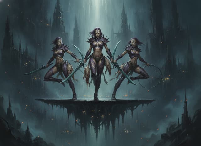 Wyches — Warhammer wallpaper
