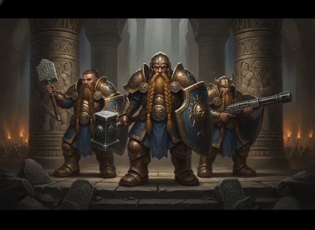 Ironbreakers — unit artwork