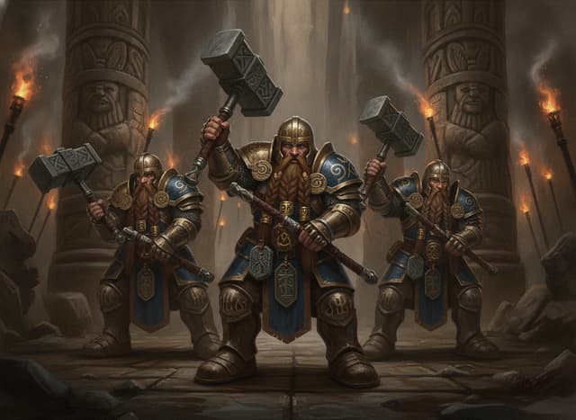 Hammerers — unit artwork