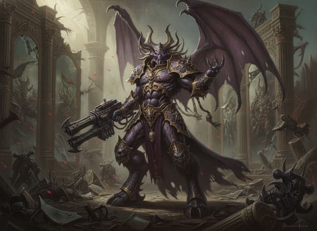 Daemon Prince of Slaanesh — Warhammer wallpaper