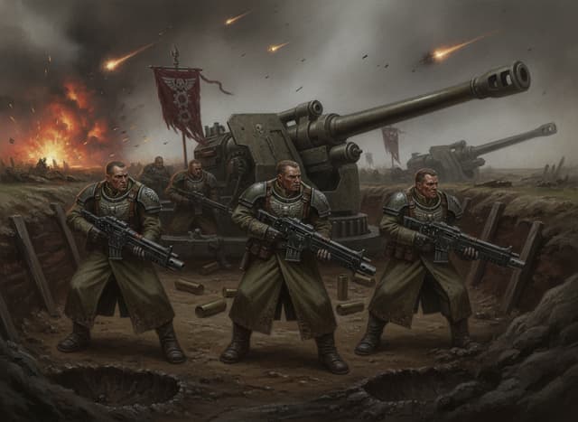 Field Ordnance Battery — Warhammer wallpaper