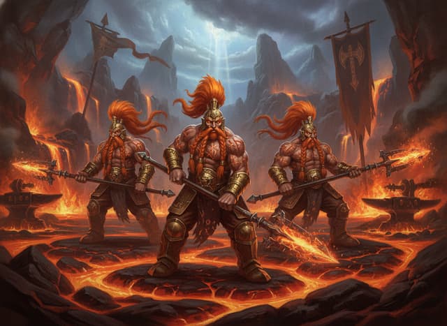 Auric Hearthguard — unit artwork