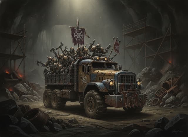 Goliath Truck — unit artwork
