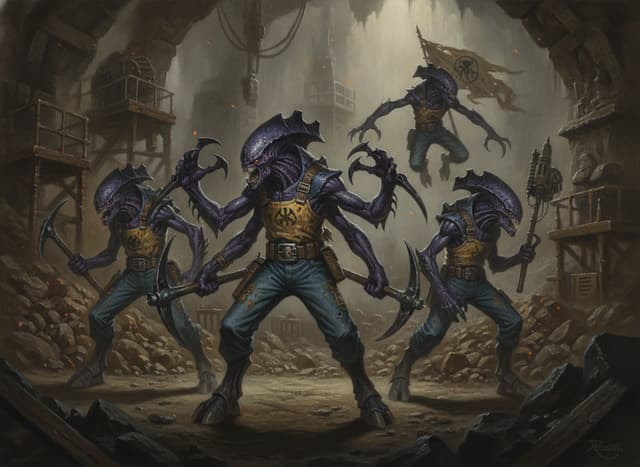 Purestrain Genestealers — unit artwork