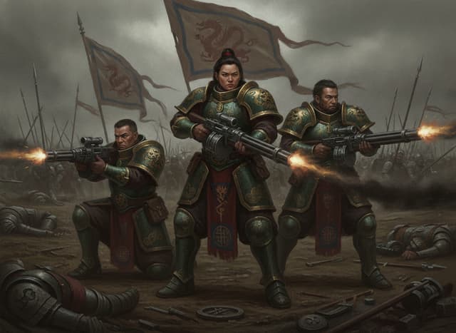 Iron Hail Gunners — unit artwork