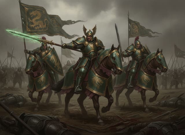 Jade Lancers — unit artwork