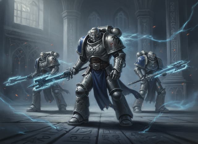 Grey Knights Interceptor Squad — unit artwork