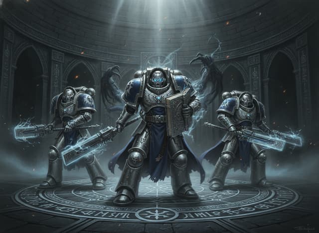 Librarian — Warhammer wallpaper