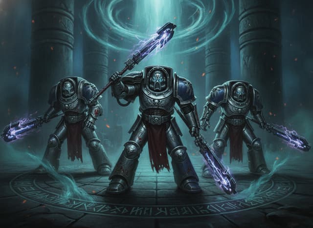 Grey Knights Paladin Squad — Warhammer wallpaper