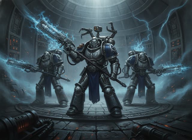Techmarine — Warhammer wallpaper