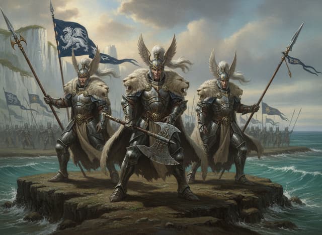White Lions of Chrace — Warhammer wallpaper