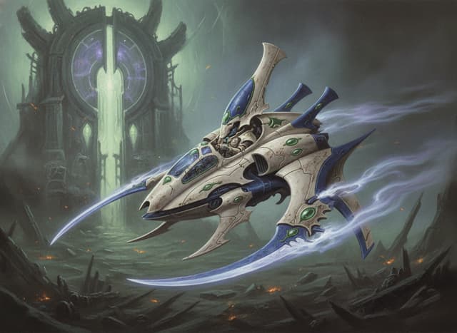 Hemlock Wraithfighter — Warhammer wallpaper