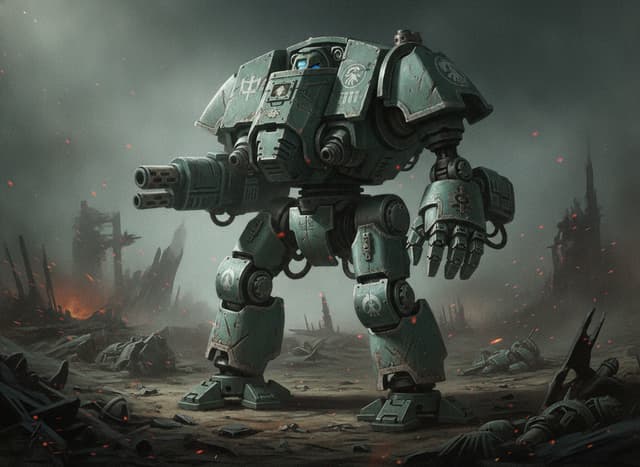Contemptor Dreadnought — Warhammer wallpaper