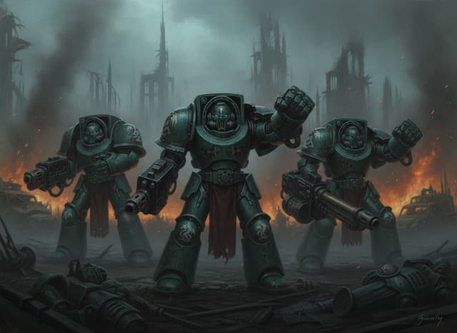Lernaean Terminators — Warhammer wallpaper