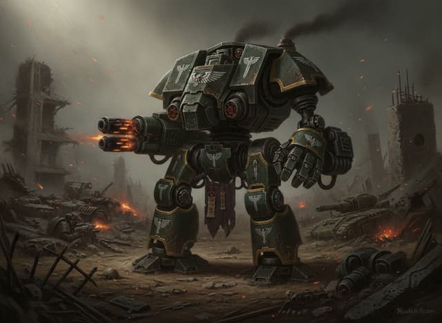 Contemptor Dreadnought — Warhammer wallpaper