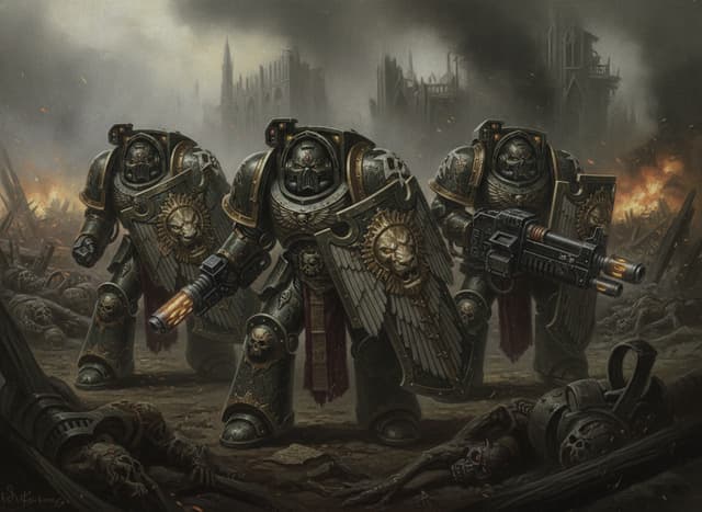 Deathwing Companions — Warhammer wallpaper