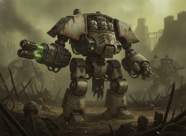 Contemptor Dreadnought — unit artwork