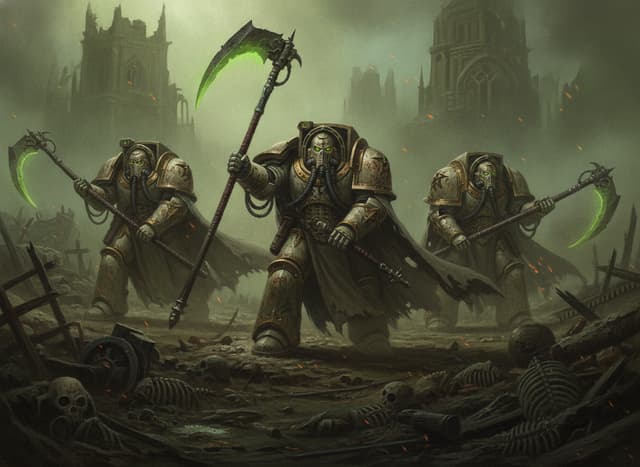 Deathshroud Terminator Squad — unit artwork