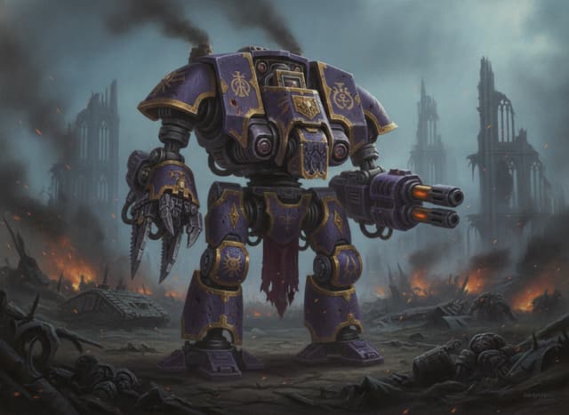 Contemptor Dreadnought — Warhammer wallpaper