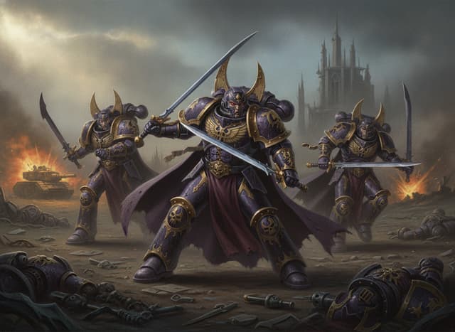 Palatine Blades — Warhammer wallpaper