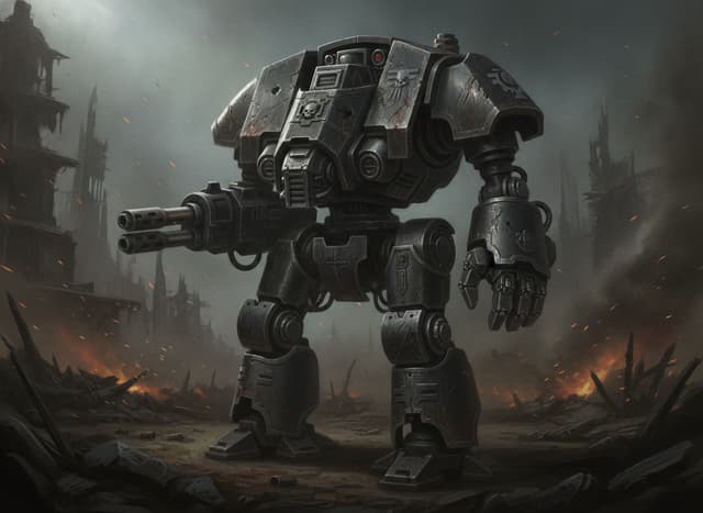 Contemptor Dreadnought — Warhammer wallpaper