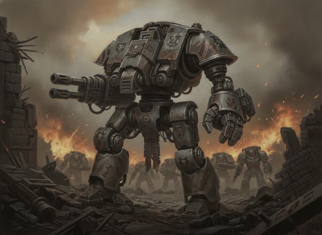 Contemptor Dreadnought — unit art