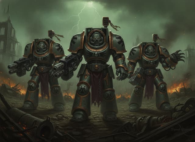 Justaerin Terminator Squad — unit art