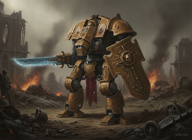 Contemptor-Galatus Dreadnought — Warhammer wallpaper