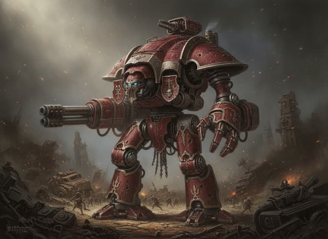 Reaver Battle Titan — Warhammer wallpaper