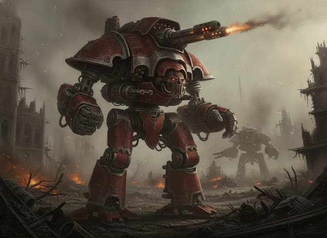 Warbringer Nemesis Titan — Warhammer wallpaper