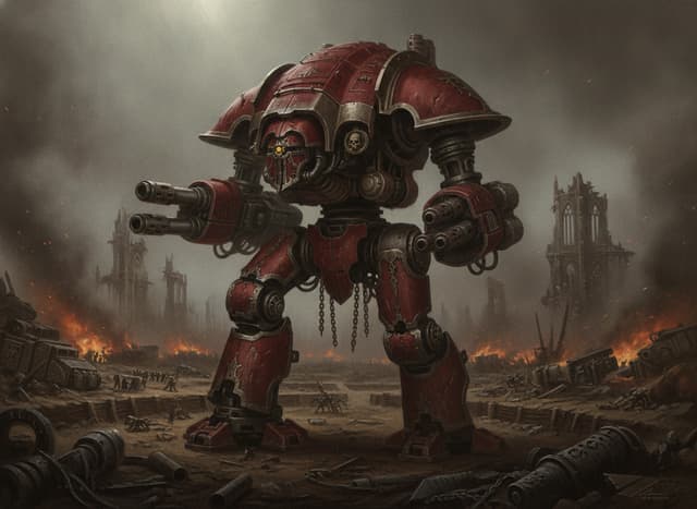 Warlord Battle Titan — Warhammer wallpaper