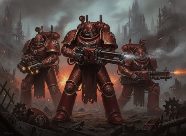 Myrmidon Destructors — Warhammer wallpaper
