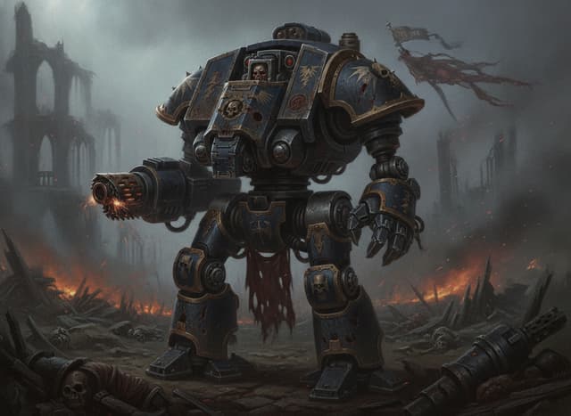 Contemptor Dreadnought — Warhammer wallpaper