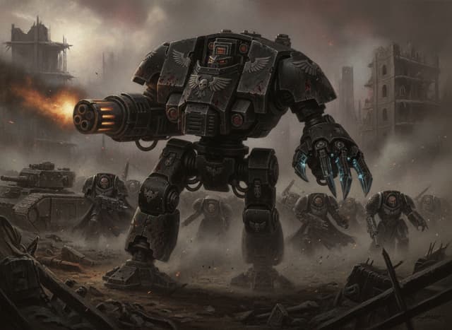 Contemptor Dreadnought — unit artwork
