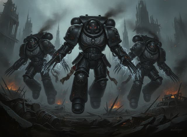 Dark Fury Assault Squad — unit artwork