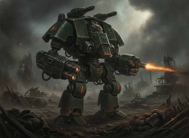 Contemptor Dreadnought — Warhammer wallpaper