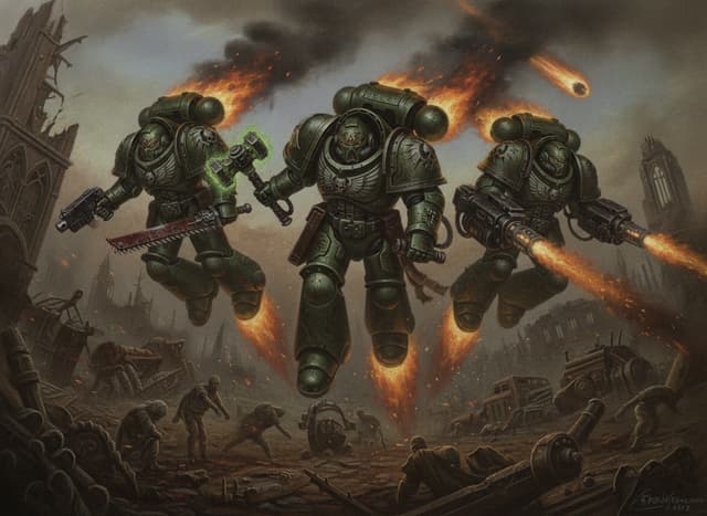 Legion Assault Squad — Warhammer wallpaper