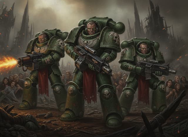 Legion Tactical Squad — Warhammer wallpaper