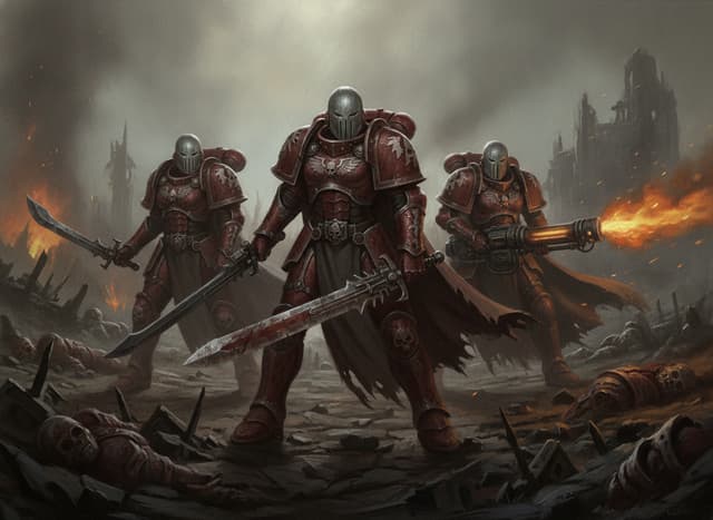 Null Maiden Squad — Warhammer wallpaper