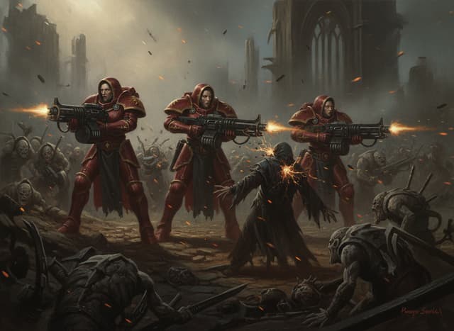 Prosecutor Cadre — Warhammer wallpaper