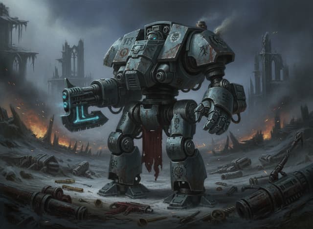 Contemptor Dreadnought — Warhammer wallpaper