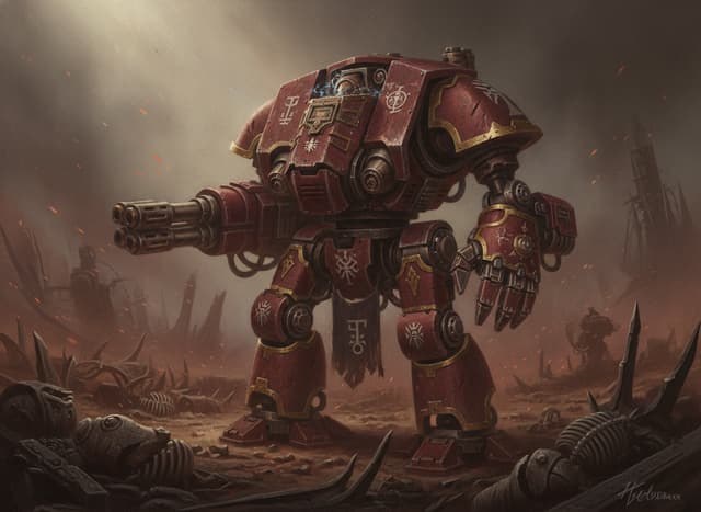 Contemptor Dreadnought — Warhammer wallpaper