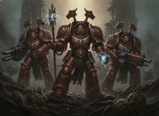 Sekhmet Terminator Cabal — Warhammer wallpaper