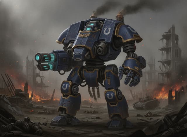 Contemptor Dreadnought — unit artwork